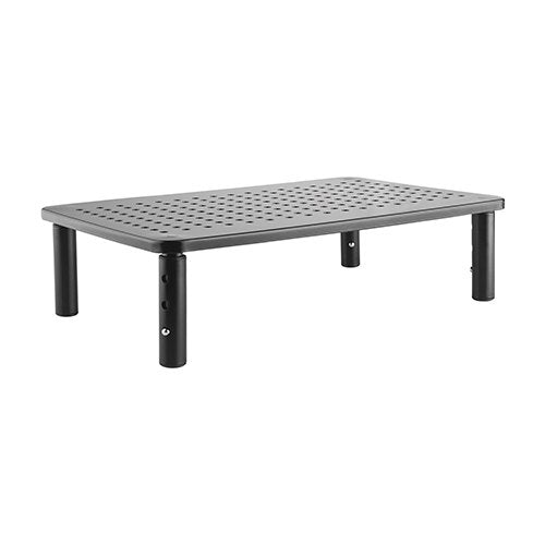 Brateck Metal Monitor Laptop Stand (370x235x120mm) Fit Screen Size 13'-32' Weight CapacityUp to 20kg- Black Brateck