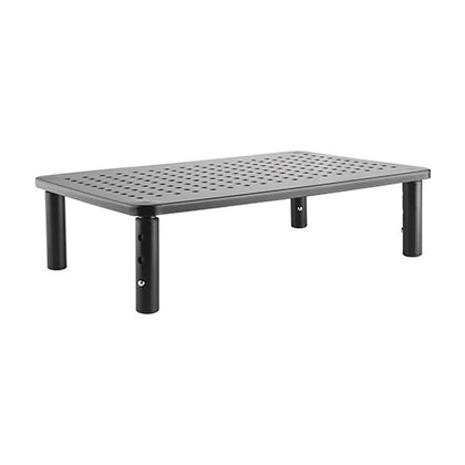 Brateck Metal Monitor Laptop Stand (370x235x120mm) Fit Screen Size 13'-32' Weight CapacityUp to 20kg- Black Brateck