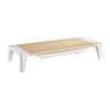 Brateck White Birch Monitor Riser with Increased Height and Drawer (554x215x100mm) Fit Screen Size 13'-32' Weight CapacityUp to 20kg(LS) Brateck