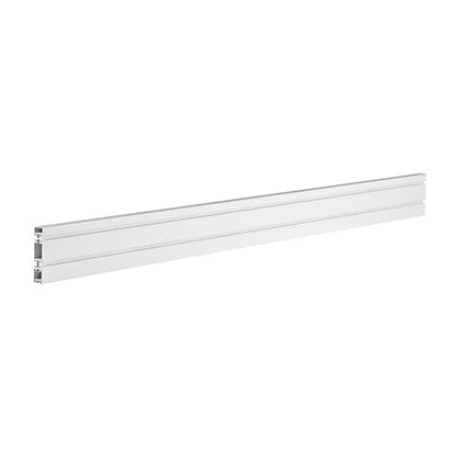 Brateck Aluminum Slatwall Panel, Weight Capacity 40kg-Matte White (LS) Brateck