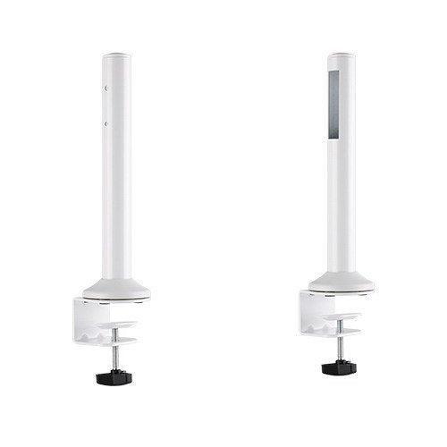 Brateck Slatwall Desk Mounting Pole,Work with Slatwall Panel for Creating Desk-Mounted Slat Wall System( Two poles included) (LS) Brateck