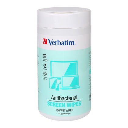 Verbatim Screen Wipes - 100pcs Verbatim