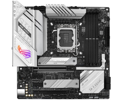 ASUS B760 ROG STRIX B760-G GAMING WIFI Intel LGA1700 mATX Motherboard 128GB,4xDDR5, 1xPCIe 5.0 x16, 2xM.2, 4 xSATA, 1xHDMI, 1xDP.2.5Gb Ethernet