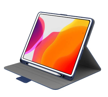 Cygnett TekView Slimline Apple iPad 10.9' (2022/2020) & iPad Pro 11' (2021/2020/2018) Case with Apple Pencil Holder - Navy/ Blue (CY3493TEKVI) Cygnett