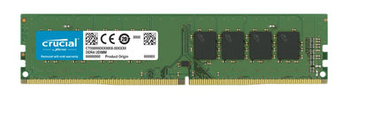 Crucial 8GB (1x8GB) DDR4 UDIMM 3200MHz CL22 Dual Ranked x8 Single Stick Desktop PC Memory RAM Micron (Crucial)