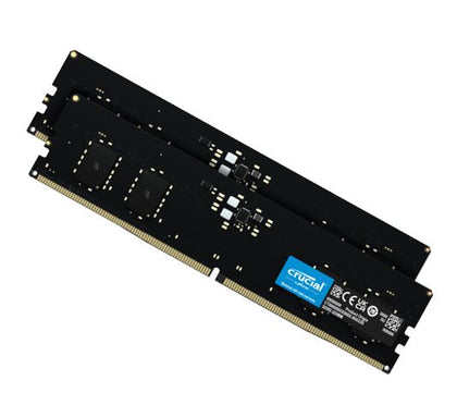 Crucial 16GB (2x8GB) DDR5 UDIMM 4800MHz CL40 Desktop PC Memory Micron (Crucial)