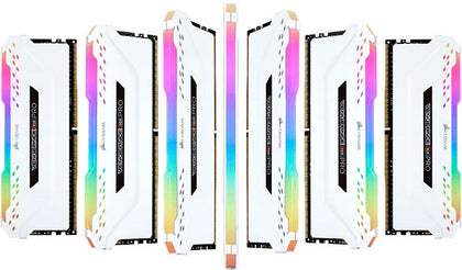Corsair Vengeance RGB PRO 16GB (2x8GB) DDR4 3200MHz C16 Desktop Gaming Memory White Corsair