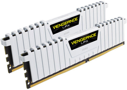 Corsair Vengeance LPX 16GB (2x8GB) DDR4 3200MHz C16 Desktop Gaming Memory White Corsair