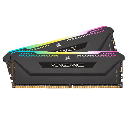 Corsair Vengeance RGB PRO SL 32GB (2x16GB) DDR4 3200Mhz C16 Black Heatspreader for AMD Desktop Gaming Memory Corsair
