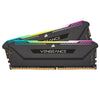 Corsair Vengeance RGB PRO SL 16GB (2x8GB) DDR4 3600Mhz C18 Black Heatspreader for AMD Desktop Gaming Memory Corsair