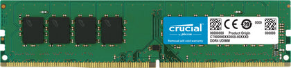 Crucial 32GB (1x32GB) DDR4 UDIMM 3200MHz CL22 1.2V Dual Ranked Desktop PC Memory RAM Micron (Crucial)