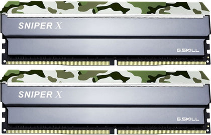 G.SKILL Sniper X 32GB (2x16GB) DDR4 3200Mhz C16 1.35V Gaming Memory Forest Header G.SKILL