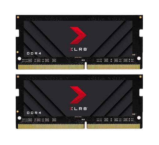PNY XLR8 16GB (2x8GB) DDR4 SODIMM 3200Mhz CL20 Notebook Laptop Memory PNY