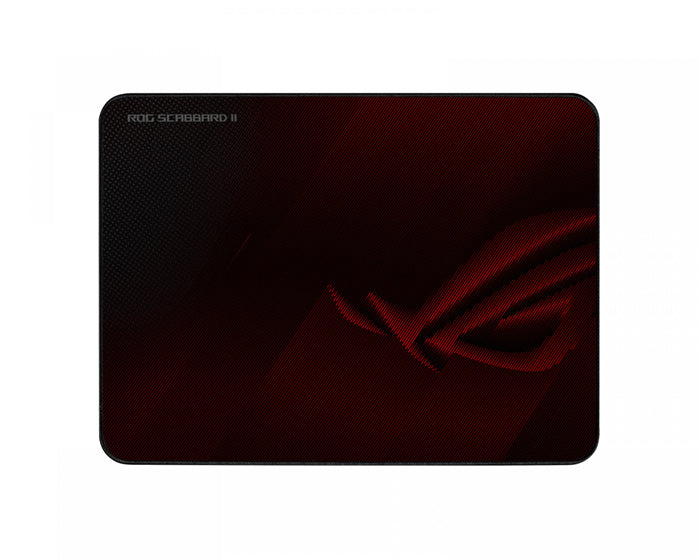 ASUS ROG SCABBARD II Gaming Mouse Pad, Medium Size (360x260mm) Water/Oil/Dust Respellent, Anti-Fray, Soft Cloth With Rubber Base ASUS