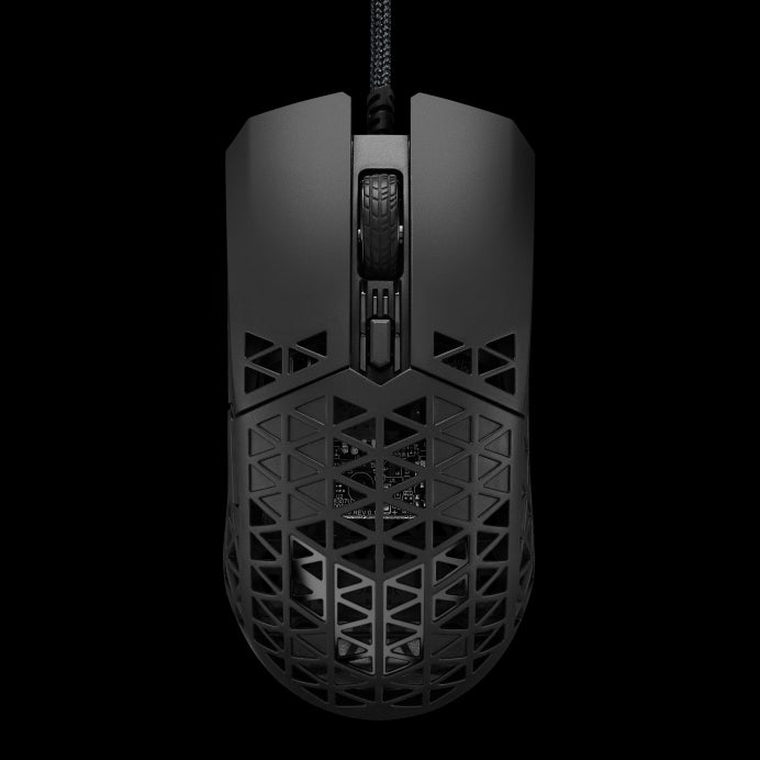 ASUS P307 TUF GAMING M4 Air Lightweight Wired Gaming Mouse, 16000dpi Sensor, Ultralight Air Shell, 6 Programmable Buttoms, IPX6 Water Resistance ASUS