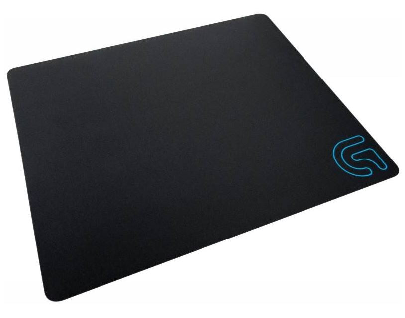 (LS) Logitech G240 Cloth Gaming Mouse Pad - Size: 280x340x1mm - Weight: 90g - Moderate surface friction - Consistent surface texture - Stable rubber b