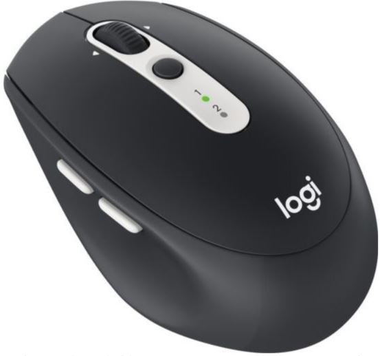 Logitech M585 Wireless Mouse Multi-Device Graphite,Ultra-Precise Scrolling. 2 Thumb Buttons, 24 Months Battery Life Logitech