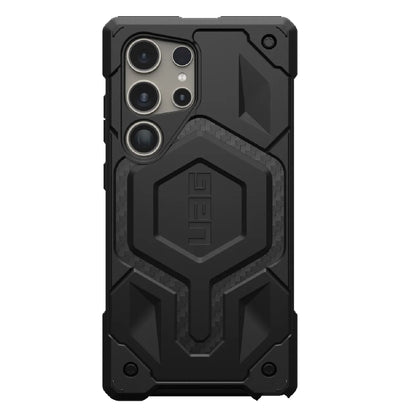 UAG Monarch Pro Magnetic Samsung Galaxy S24 Ultra 5G (6.8') Case - Carbon Fiber (214416114242), 25ft. Drop Protection (7.6M), Multiple Layers