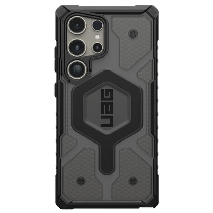 UAG Pathfinder Clear Pro Magnetic Samsung Galaxy S24 Ultra 5G (6.8') Case - Ash (214427113131), 18ft. Drop Protection (5.4M), Raised Screen Surround
