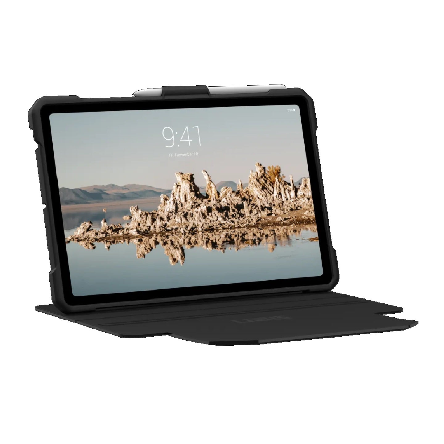UAG Metropolis SE Samsung Galaxy Tab S9 FE (10.9') Folio Rugged Case - Black (224415114040),DROP+ Military Standard, 10 Years WArranty