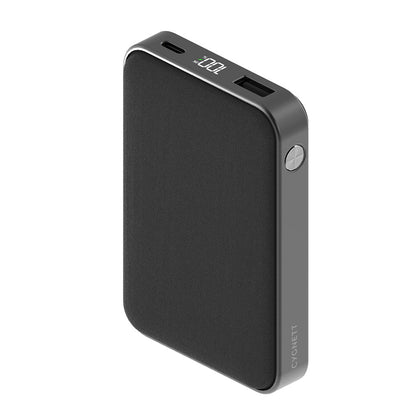 Cygnett ChargeUp Reserve 2nd Gen 10K mAh Power Bank - Black (CY3698PBCHE), 1xUSB-C(20W), 1xUSB-C(18W),1xUSB-A(18W), Type-C Cable (40cm) Included Cygnett