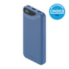 Cygnett ChargeUp Boost 3rd Gen 10K mAh Power Bank - Blue (CY4342PBCHE), 1 x USB-C (15W), 2 x USB-A (12W), USB-C to USB-A Cable (15cm), Fast Charge Cygnett
