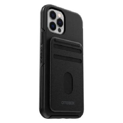 OtterBox Wallet for MagSafe - Shadow Black (77-82593), Soft touch, Durable Synthetic Leather, Strong Magnetic alignment, Detachable wallet Otterbox