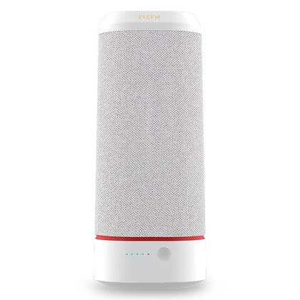 EFM Havana Bluetooth Speaker - Chalk White (EFBSHUL909CHK), Premium 20W Bluetooth Speaker, IPX6/7 Water-resistant, Up to 10hrs Playtime, Drop proof EFM