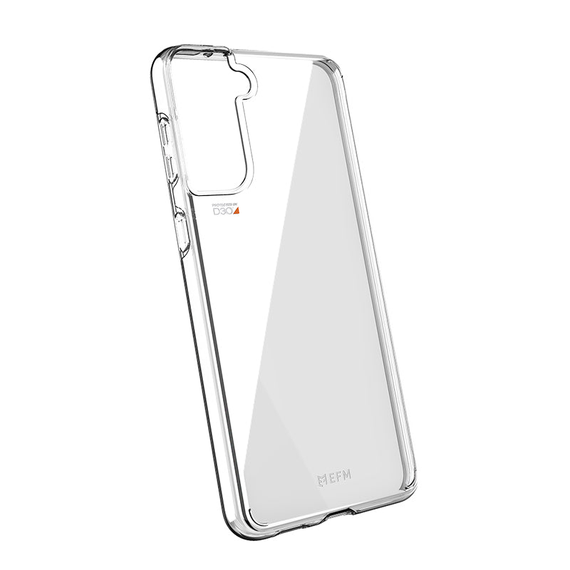 EFM Alta Case for Samsung Galaxy S21+ 5G - Clear (EFCTASG271CLE), Antimicrobial, 3.4m Military Standard Drop Tested, Shock & Drop Protection EFM