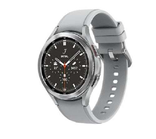Samsung Galaxy Watch4 Classic Bluetooth (46mm) - Silver(SM-R890NZSAXSA)*AU STOCK*,1.4' Super AMOLED,1.18GHz,Dual-Core,1.5GB/16GB,NFC,Samsung OS,361mAh Samsung