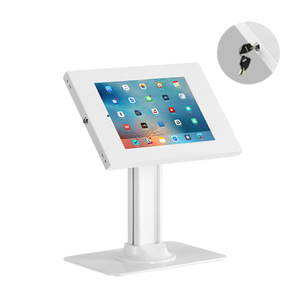 Brateck Anti-Theft Countertop Tablet Holder with Bolt Down Base Fit most  9.7' to 11' tablets - White Brateck