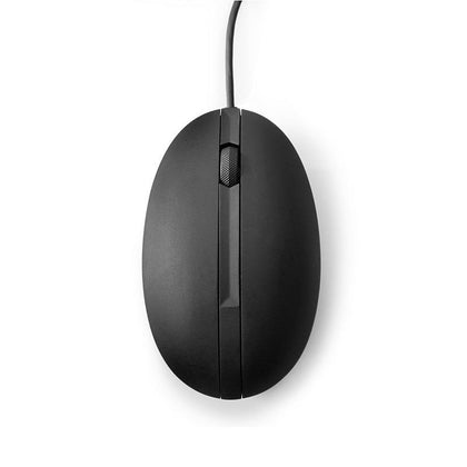 HP Wired Desktop 320M Mouse - 1000DPI,  Optical Red Sensor, USB, Cable Length 1800mm, System Requirement Windows 10 64bit 34bit HP