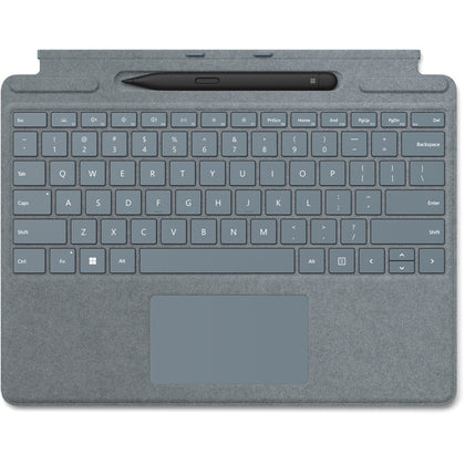 Microsoft Surface Pro 8 Signature Keyboard  with Slim Pen   - Ice Blue(LS) Microsoft
