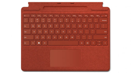 Microsoft Surface Pro 8 Type Cover Keyboard  - Poppy Red Microsoft