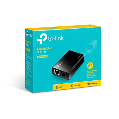 TP-Link TL-POE10R PoE Splitter 2xGbE Gigabit RJ45 Port Power Over Ethernet Adapter carry Power & Data over 100m Plug & Play TP-LINK
