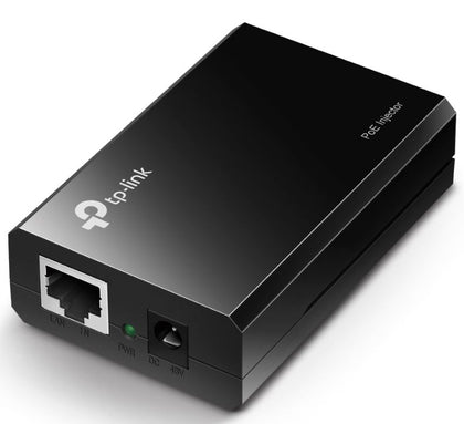 TP-Link TL-POE150S PoE Injector Splitter 2x Gigabit Ports, 802.3af, Power Over Ethernet Adapter carry Power & Data over 100m Plug & Play TP-LINK