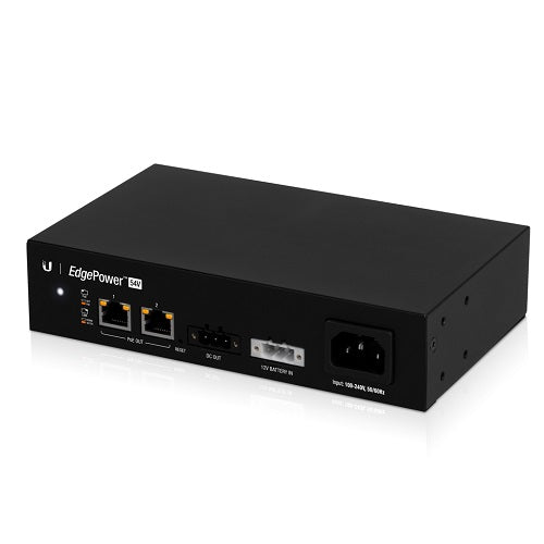 Ubiquiti EdgePower 54V 72W - UNMS monitored and managed 54V DC PSU,  battery backup, SNMP, and simple 12V charger with multiple 54V Outputs Ubiquiti