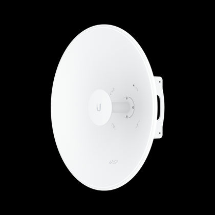 Ubiquiti UISP Dish, 30 dBi Dish Antenna, 5.15-6.875 GHz Frequency Range, 30+ km PtP Link Range, Compatible AF 5XHD & RP 5AC,