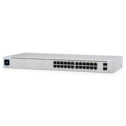 Ubiquiti UniFi 24 port Managed Gigabit Switch - 16x PoE+ Ports, 8x Gigabit Ethernet Ports, with 2xSFP - 120W - Touch Display - Fanless - GEN2 freeshipping - Goodmayes Online