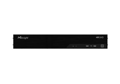 Milesight 32 Channel NVR, 4x HDD Slots (Max 10TB Each), 24x PoE Ports, HDMI & VGA Local Display