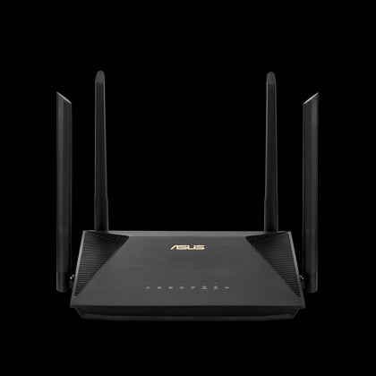 ASUS RT-AX53U AX1800 Dual Band WiFi 6 (802.11ax) Router MU-MIMO & OFDMA, AiProtection Classic, 1201 Mbps @ 5GHz, 574 Mbps @ 2.4GHz ASUS