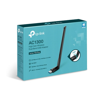 TP-Link Archer T3U Plus AC1300 High Gain Wireless Dual Band USB Adapter TP-LINK