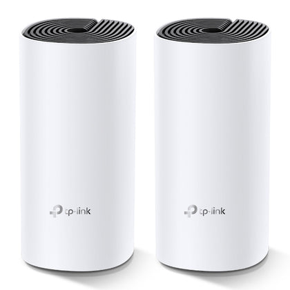 TP-Link Deco M4 (2-pack) AC1200 Whole Home Mesh Wi-Fi System.  ~260sqm Coverage, Up to 100 Devices, Parental Control TP-LINK