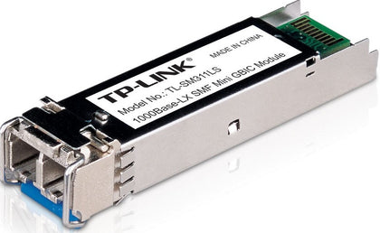 TP-Link SM311LS SFP Module Single Mode Mini GBIC, IEEE 802.3z, LC-Type, 1310nm, 10km, Single-mode TP-LINK
