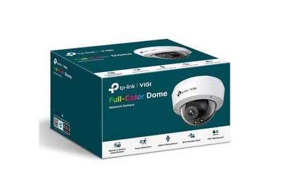 TP-Link VIGI 4MP C240(2.8mm) Full-Color Dome Network Camera, 2.8mm Lens, Smart Detection, 3YW