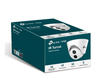 TP-Link VIGI 4MP C440I(4mm) IR Turret Network Camera,4mm Lens, Corridor Mode, Smart Detection,3YW
