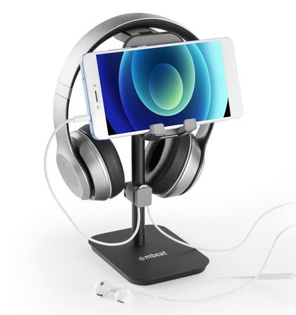 mbeat®  Stage S3 2-in-1 Headphone and Tiltable Phone Holder Stand MBEAT