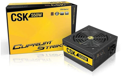 Buy Antec CSK 650W Semi-Modular 80+ Bronze, 88% Efficiency, Flat Cables, 120mm Silent Fans, 4x PCI-E 8 (6+2) Pin, 1x EPS Continuous power PSU, AQ3