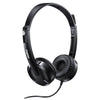 RAPOO H100 Wired Stereo Headsets - HD Voice Rotary Microphone Volume Adjustment 3.5mm Headphones (Buy 10 Get 1 Free) Rapoo