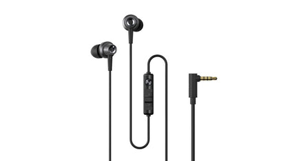 Edifier GM260 Earbuds with Microphone - 10mm Driver, Hi-Res Audio, In-Line Control , Omni-Directional Microphone, 3.5mm Wired Earphones Black EDIFIER